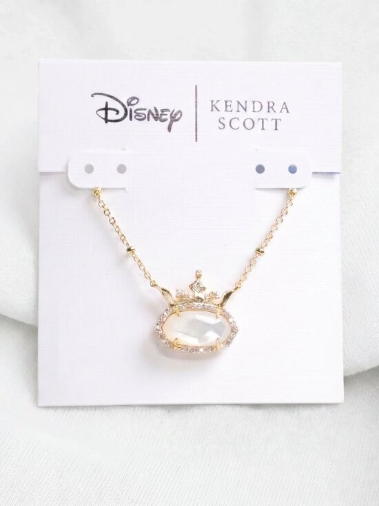 Kendra Scott Jewelry - Kendra Scott Disney Elisa Princess Mother Pearl Gold 'Courageous' Necklace | NEW
